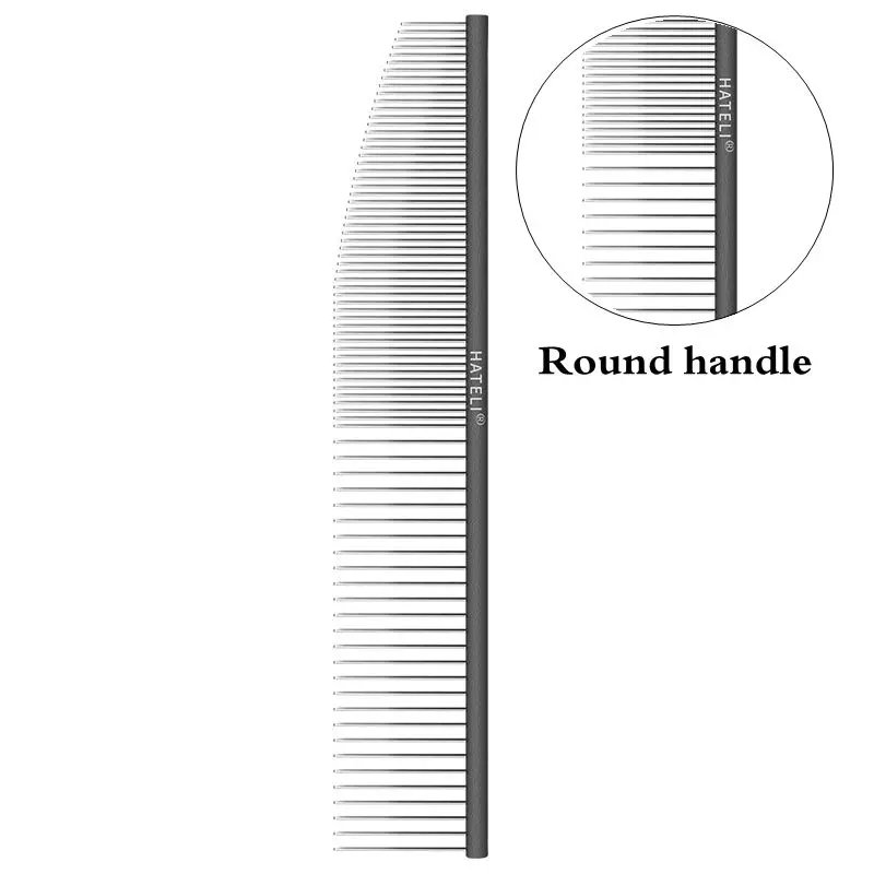 Black round handle