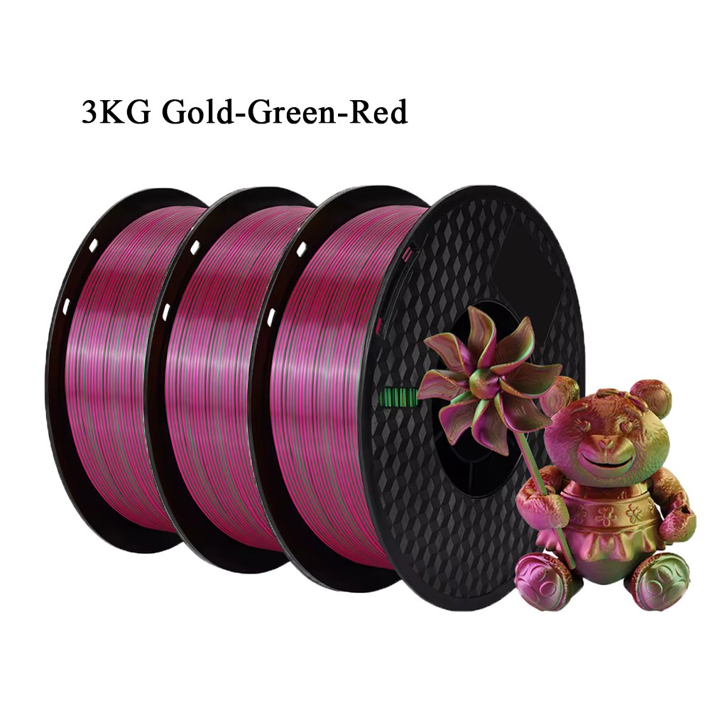 3kg Gold Green Red