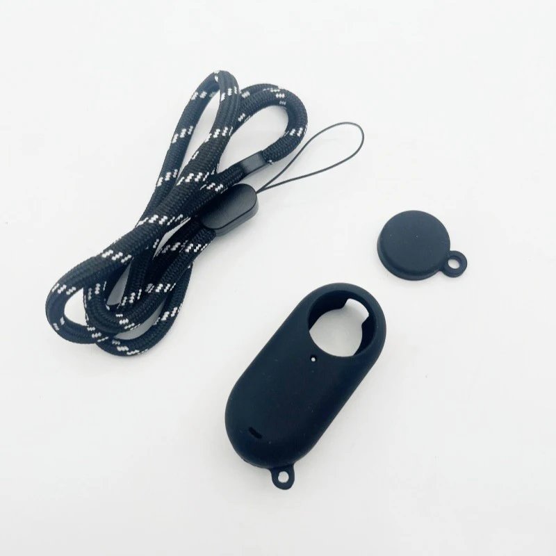 For Insta360 GO3 GO 3 Accessories Soft Case + Lens Cap Rubber Shell  Silicone silica gel Housing Protector For Insta 360 go 3