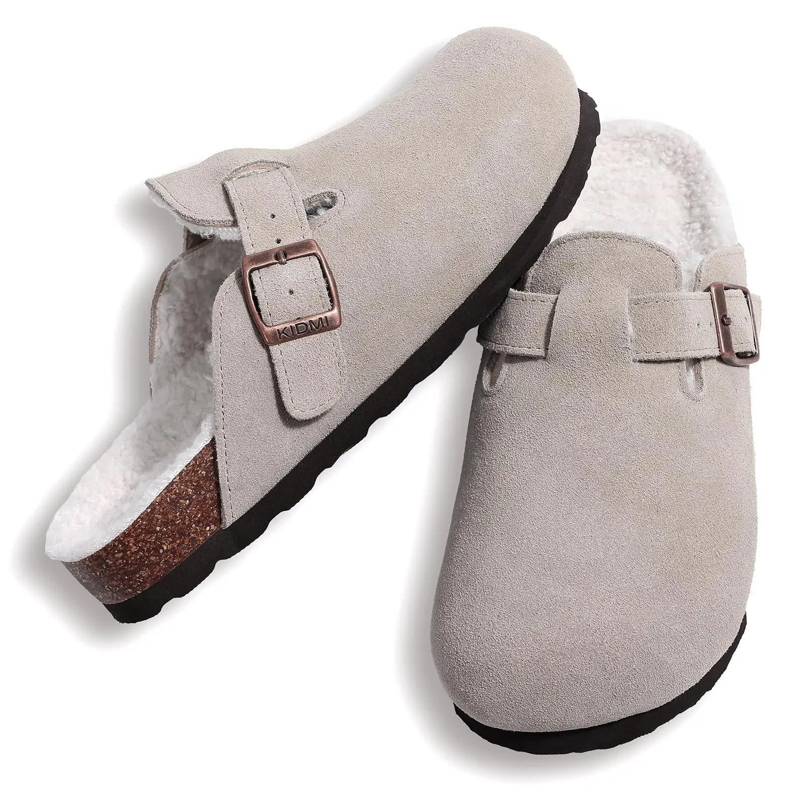 Fur suede-Grey