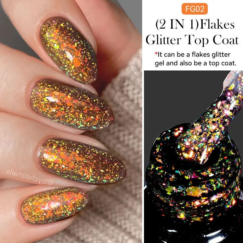Flakes Top Coat 02