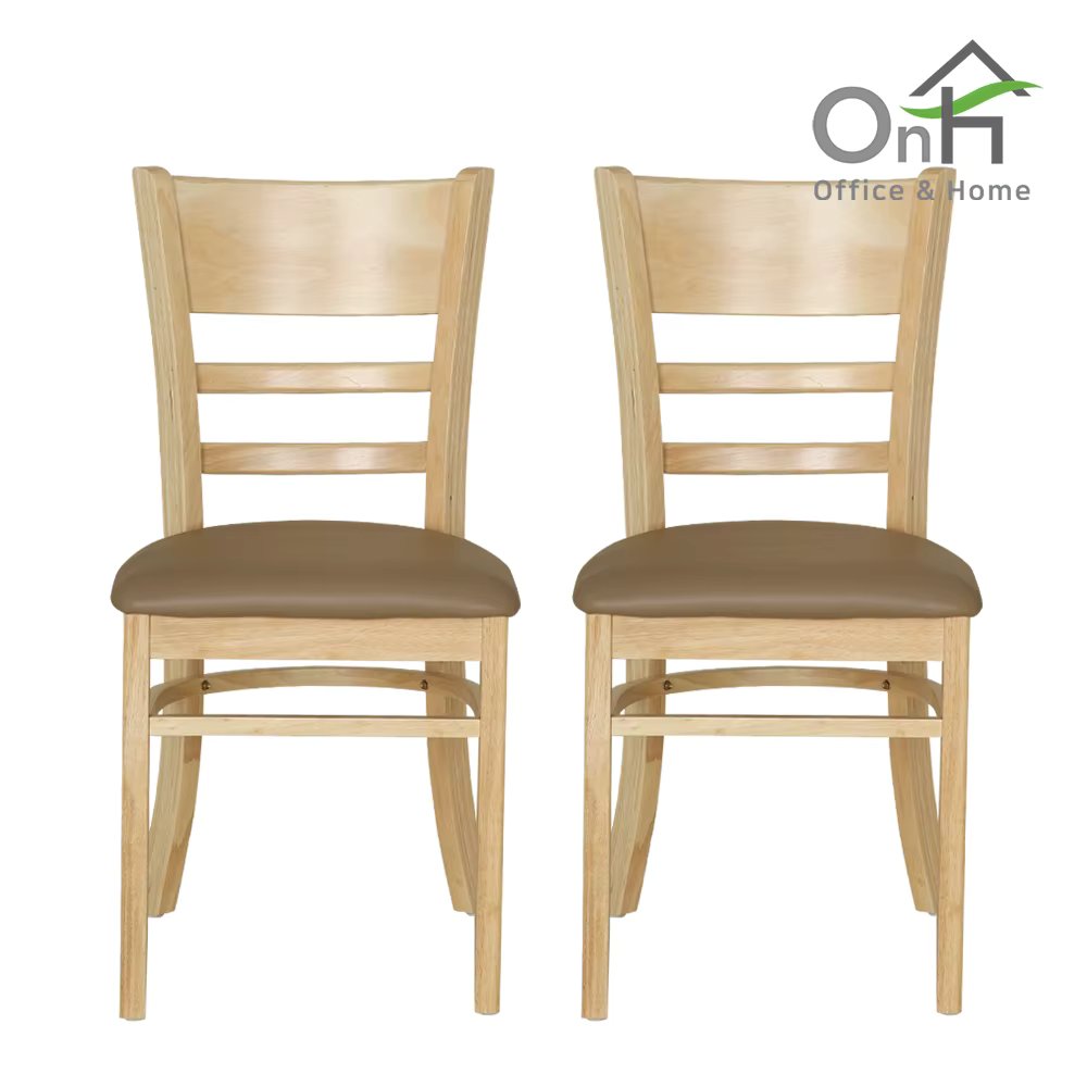 Cabin wood dining table chair 1 + 1 2P