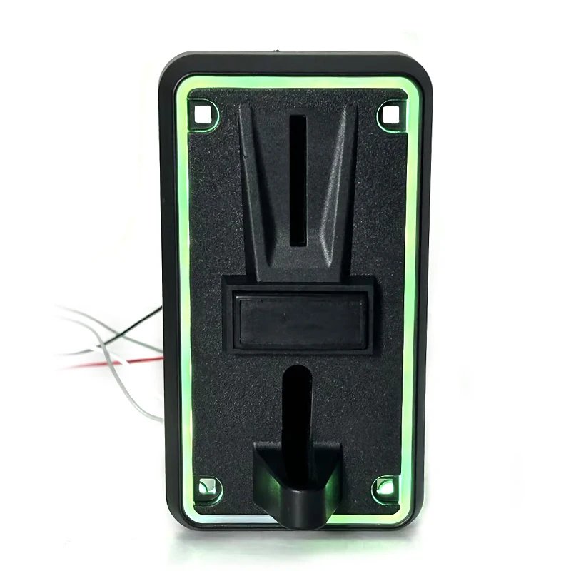 Led Multi Coin Selector Acceptor JY With Light Black Panel Electronic Programmable For Arcade Vending Machine/Massage Chair
