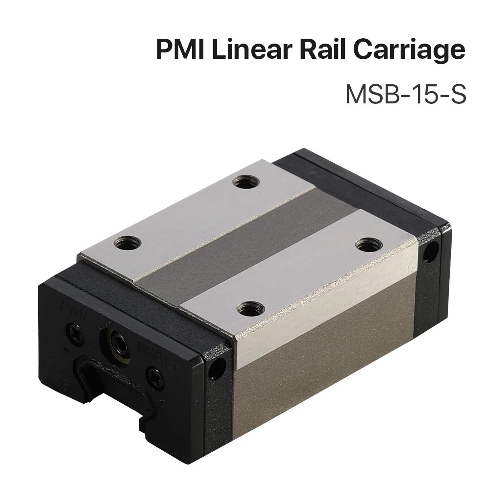 Cloudray CO2 Laser Cutting Machine Universal Metal Parts PMI Linear Guideway Carriage for CO2 Laser Engraving Cutting Machine