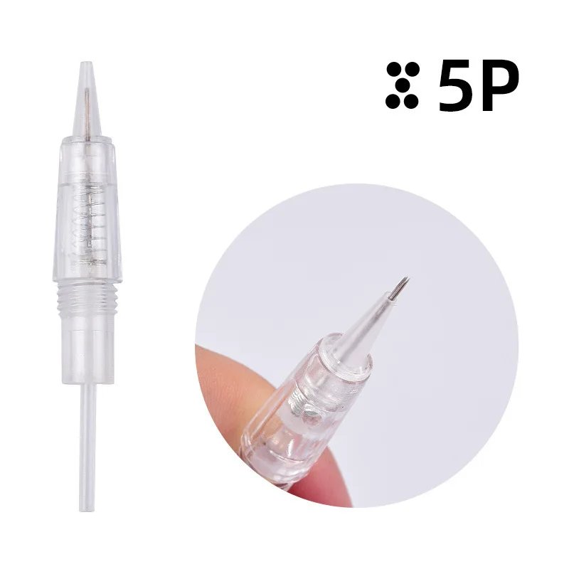 Wireless Permanent Makeup Machine Kit Micropigmentation Microblading Pen Eyebrow Tattoo Kit With 2 Battery 5pcs Cartridge Needle