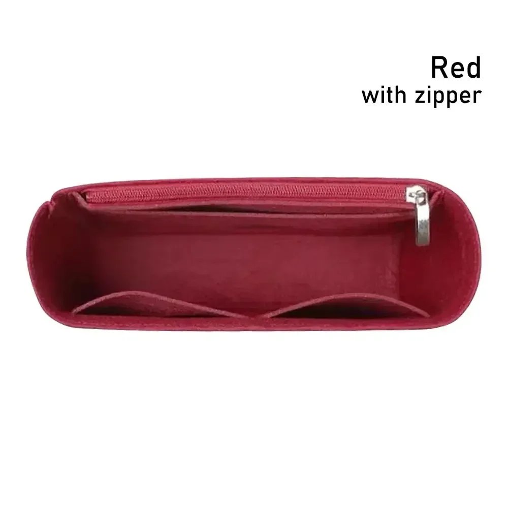 red with zipper
