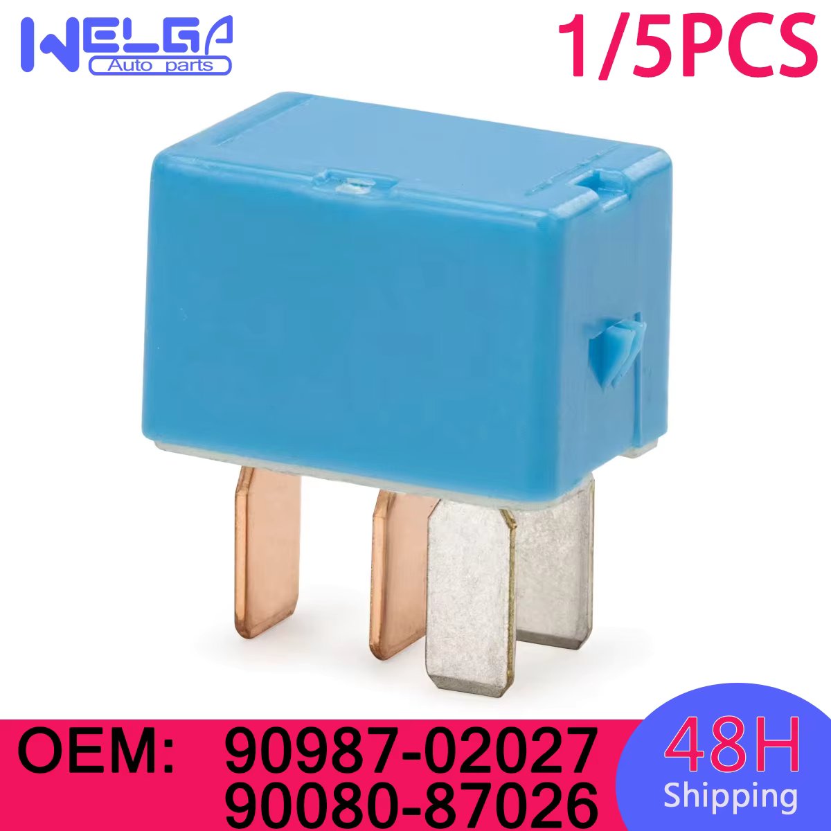 1/5PCS 90987-02027 90080-87026 Auto Relay Assy Module Unit For Toyota Prius for Lexus for Scion 9098702027 90987-02028