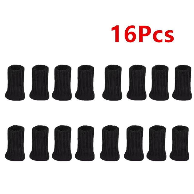 16Pcs- Black