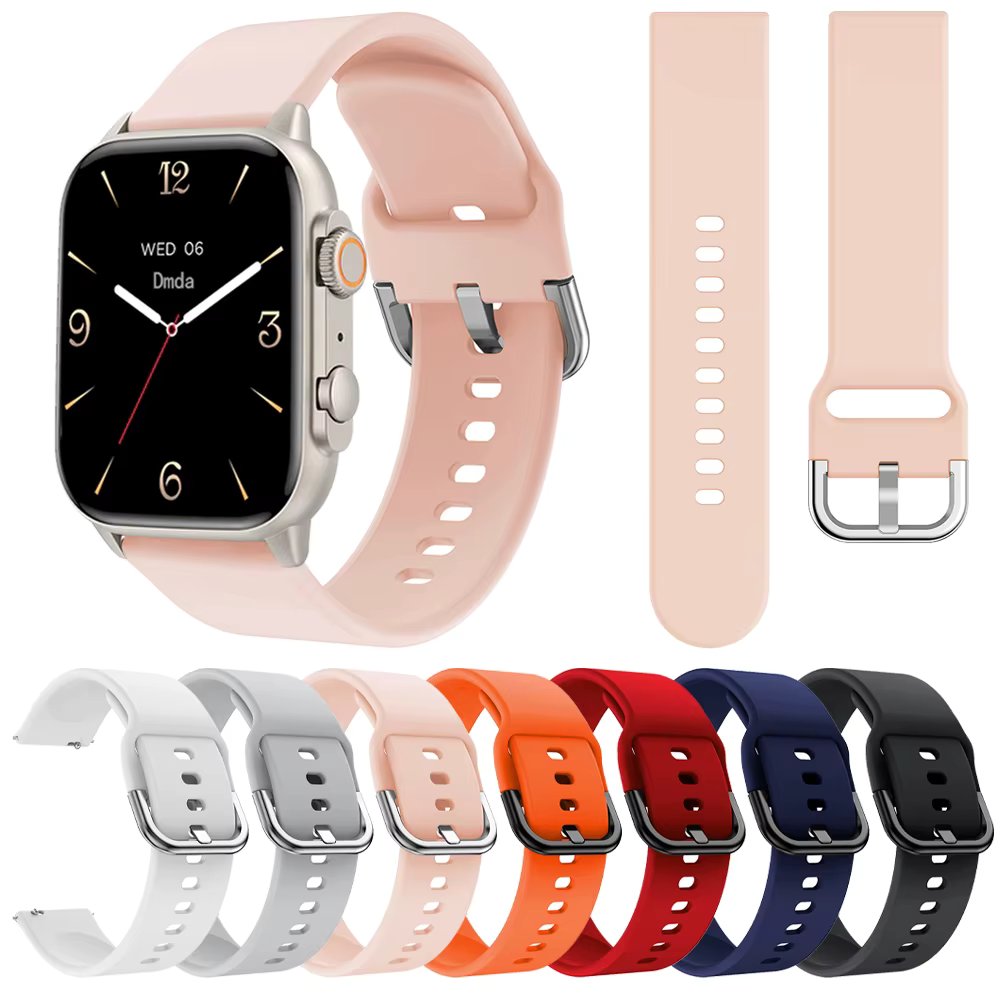 Silicone Strap For COLMI C81 C80 M40 M42 Band For COLMI P71 P73 P8 I30 Soft Bracelet 20mm 22mm Wristband Replacement Accessorie