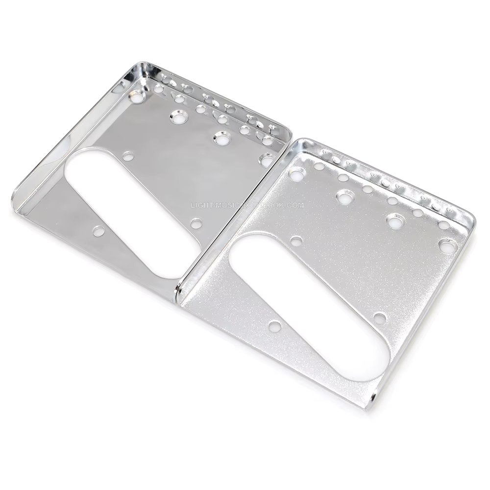 Guitar Bridge Plate Chrome Vintage For Tele Guitar