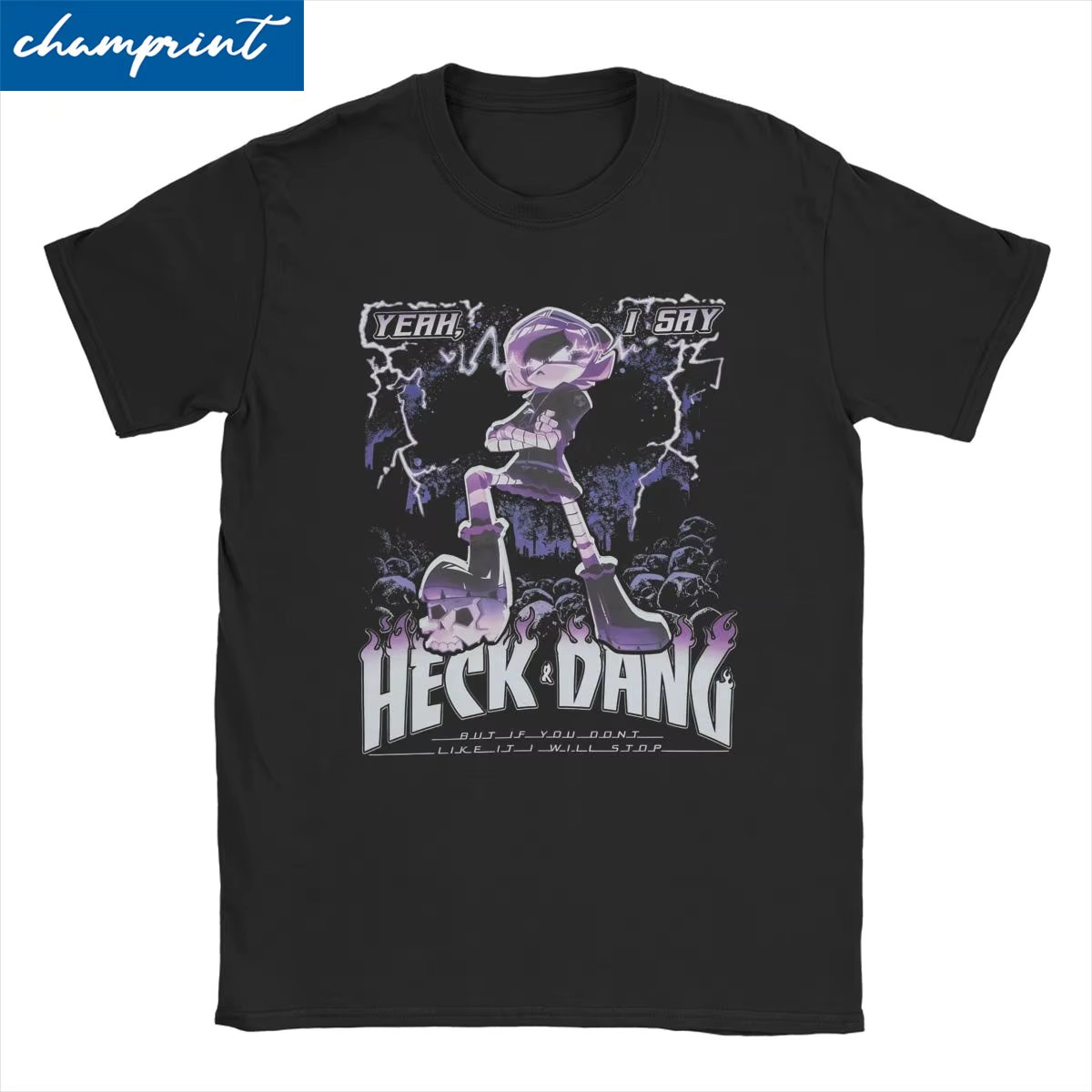 Murder Drones Uzi T-Shirt for Men Women Novelty Pure Cotton Tee Shirt O Neck Short Sleeve T Shirts Plus Size Tops