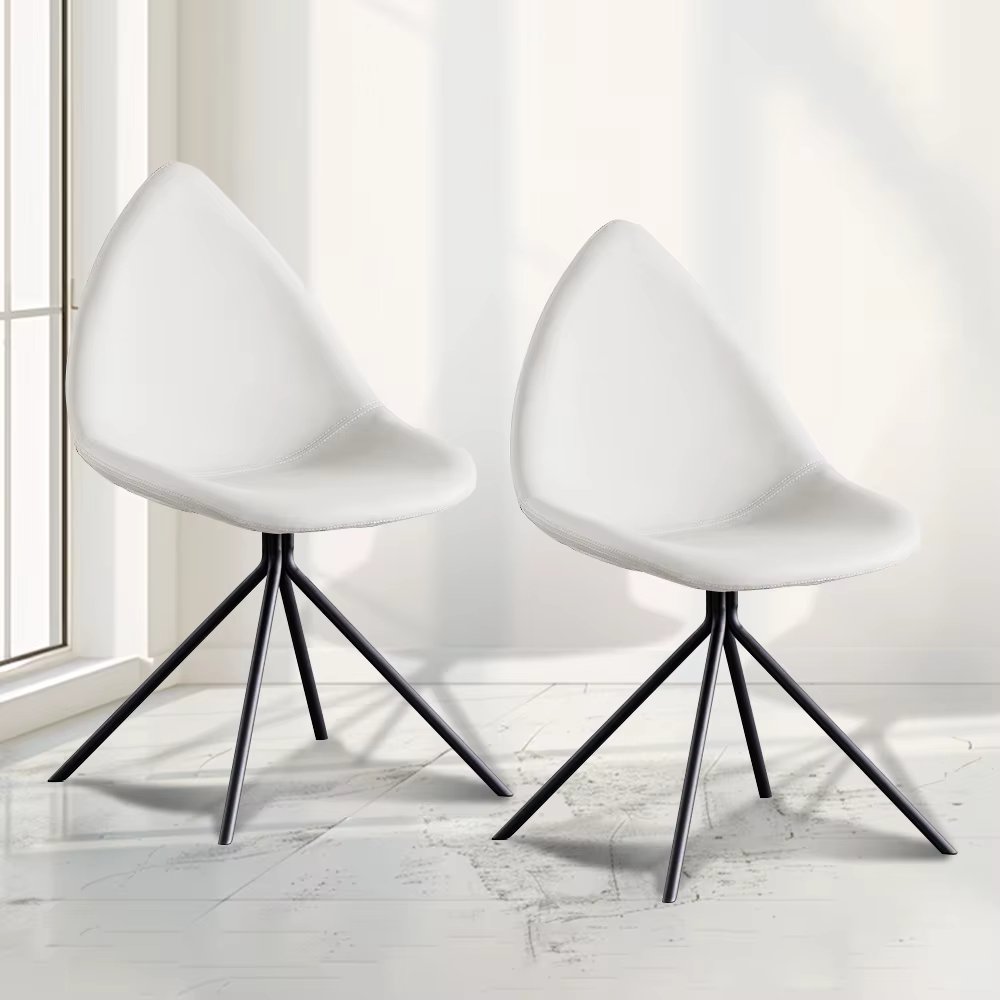 Epihalf Nordic Nordic Ottawa chair water drop chair dining table chair 2P