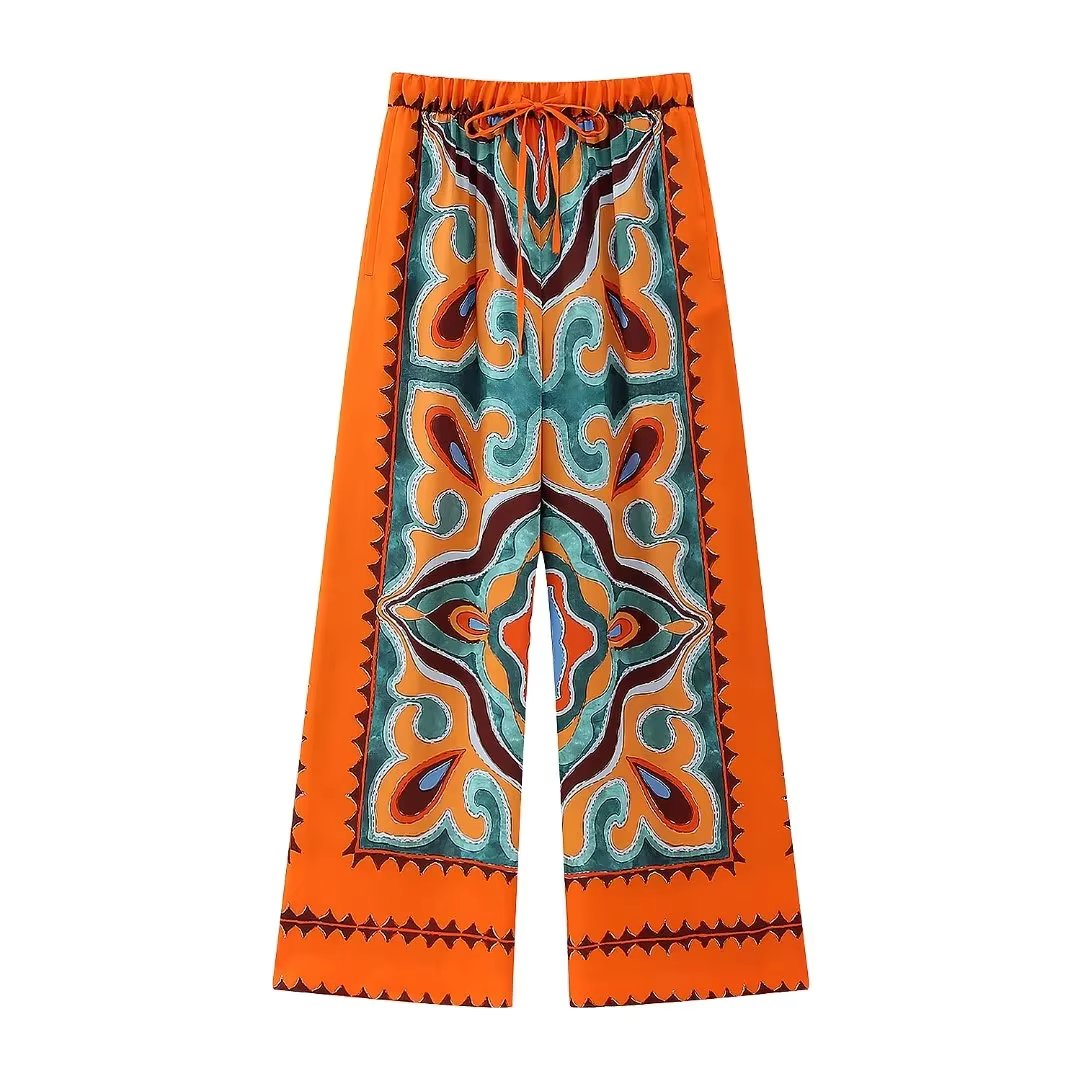 orange pant