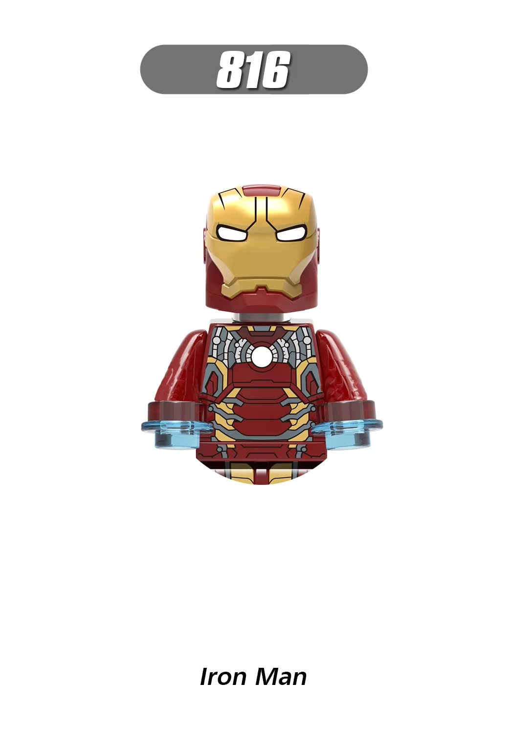 1002 Marvel Deadpool Iron Man Riot Thor Building Brick toy Mini doll children's birthday toy gift surprise