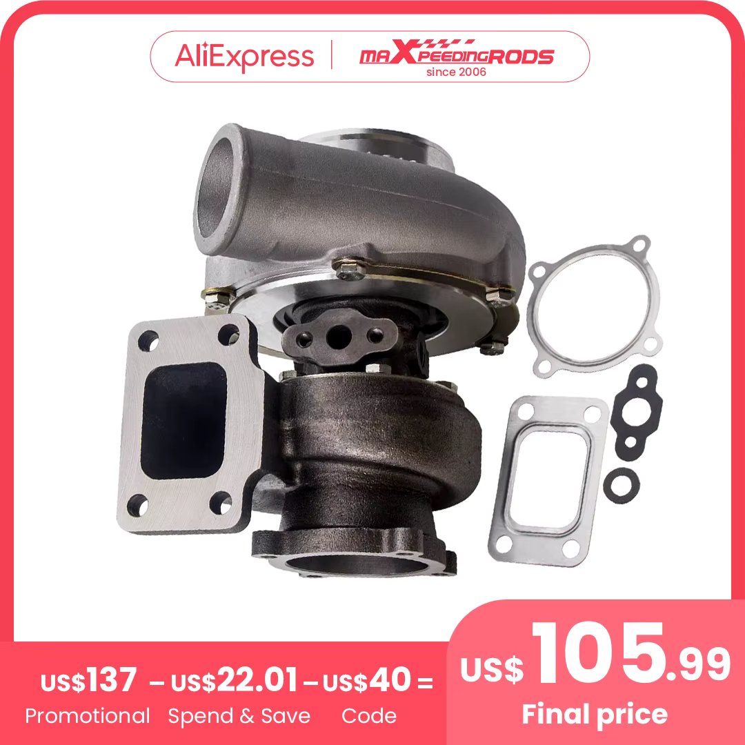  Anti-Surge GT35 GT3582 Turbo Charger T3 AR.70/63 Compressor Turbocharger Bearing Turbine turbolader for all 4/6 cylinder