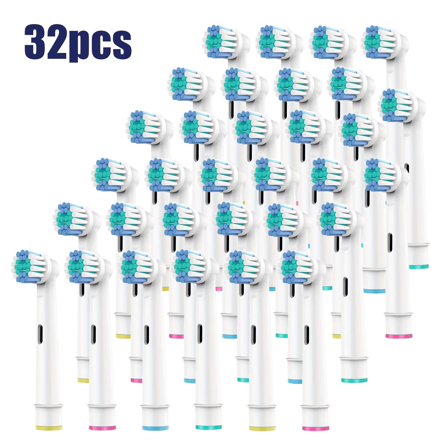 32pcs White