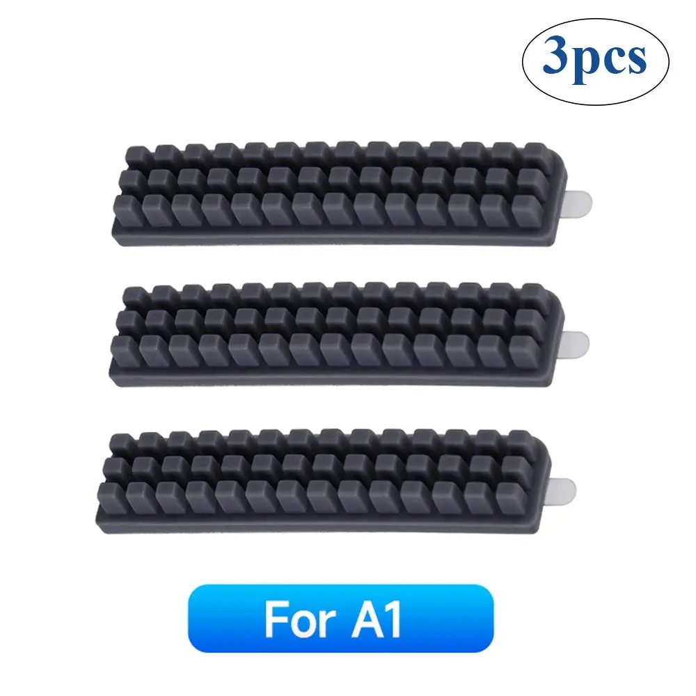 Nozzle Brush For Bambu Lab A1 A1 Mini Silicone Wiper Hotbed Mounted Scrubber Nozzles Cleaning Tools For Bambu Lab Nozzle Cleaner