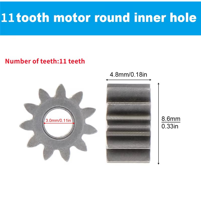 11 Teeth (8.6mm)