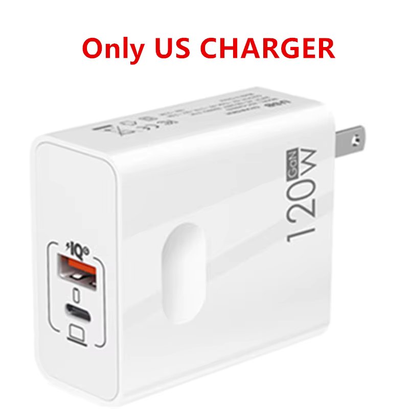 120W USB C Gan Super Fast PD Charger For Laptop Tablets iPhone 15 iPad Poco OPPO Samsung Xiaomi USB Quick Charging Adapter