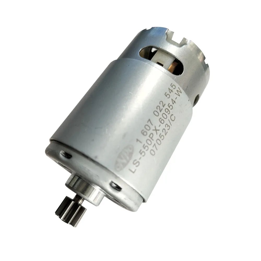 ONPO,LS-550PX-60954-W 1607022545 9 TEETH  Motor For PSR14.4V 3603J55400/3603J55442/3603J554Electric Screwdriver, Electric Drill