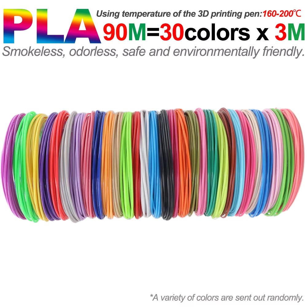 90M PLA 30Colors