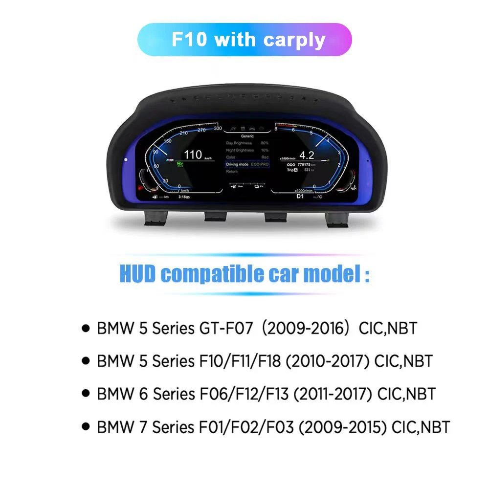 with HUD carplay