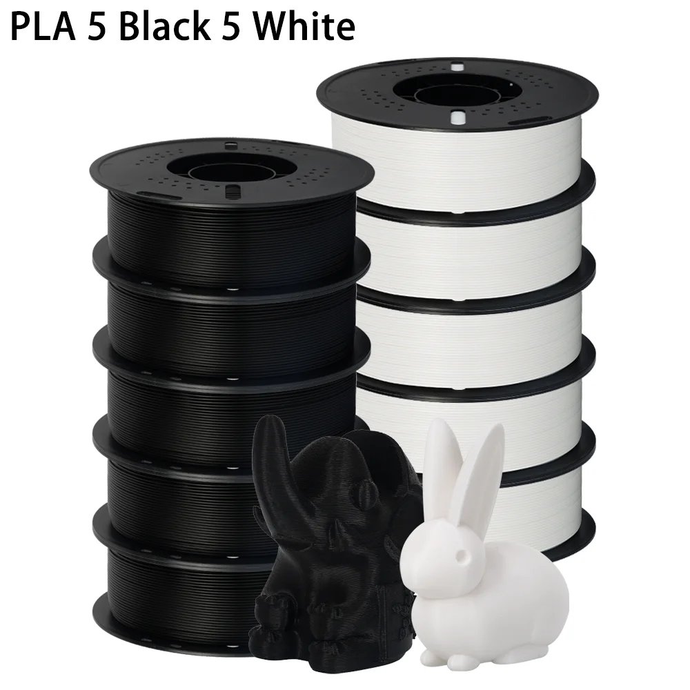 PLA 5 Black 5 White