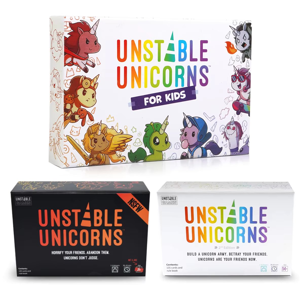 Unstable Unicorns Board English Family Party Basic version Of Classic Board Games