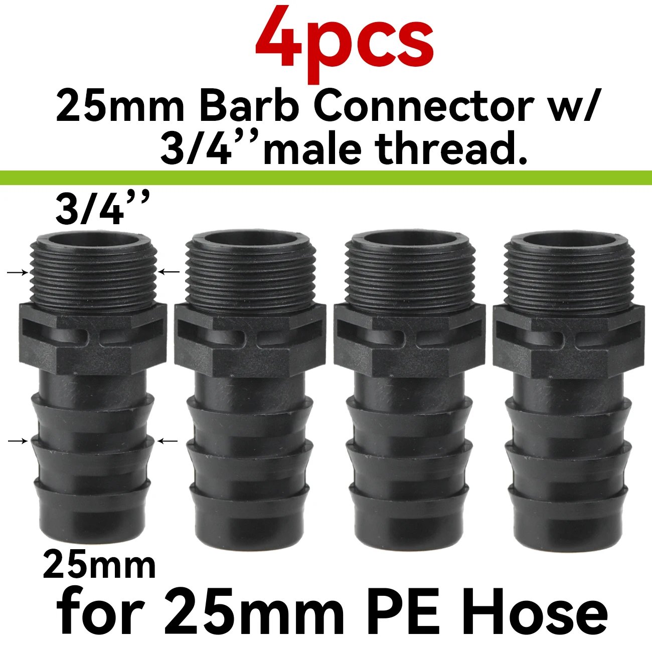 L-25mm-3I4inch-4pcs