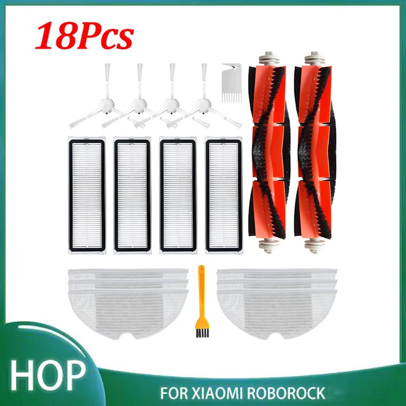 Filter Hepa For Xiaomi Mijia 1C 2C STYTJ01ZHM / Dreame F9 / Mi Robot Pembersih Vakum Sikat Rol Aksesori Suku Cadang Kit