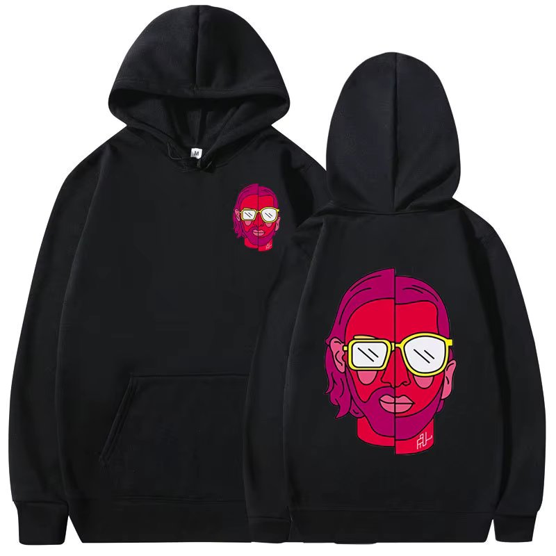 Le Monde Chico Double Sided Graphic Print Hoodies Album PNL French Rap Hip Hop Sweatshirts Men Women Fashion Pullover Streetwear