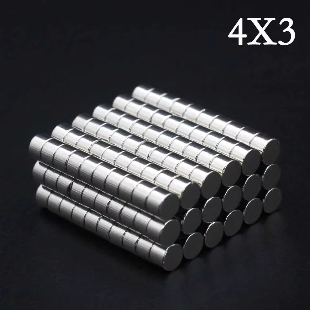20/50/80/100/120 Pcs 4x3 Neodymium Magnet 4mm x 3mm N35 NdFeB Round Super Powerful Strong Permanent Magnetic imanes Disc 4*3