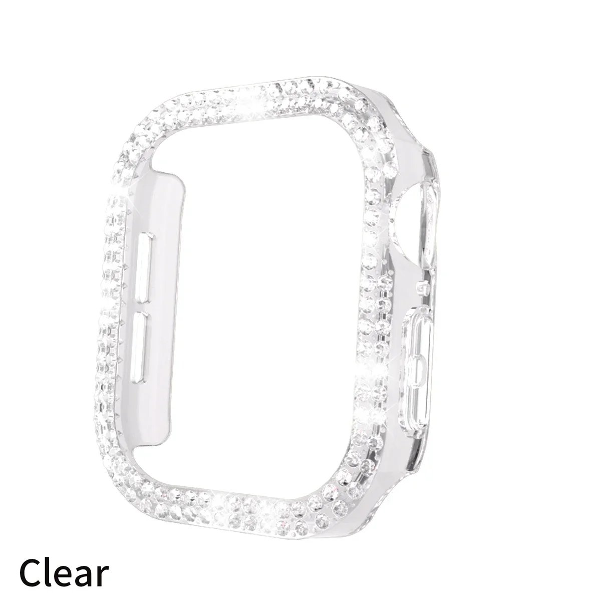 Protective Case for Apple Watch Case 10 46mm 42mm Bling Rhinestone Women Diamond Bumper Frame Cover iWatch Series 10 42mm 46mm