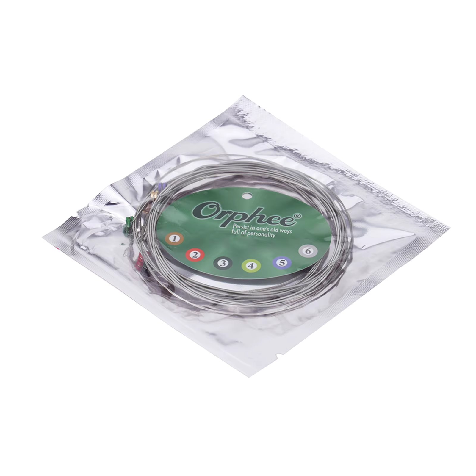 Orphee RX15 6pcs Electric Guitar String Set (.009-.042) Nickel Alloy Super Light Tension