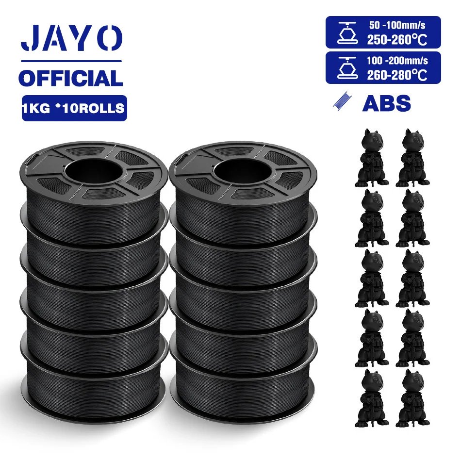 ABS Black 10Rolls
