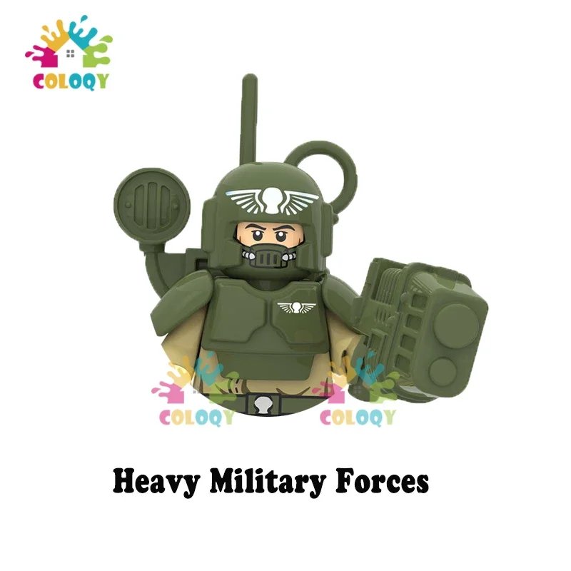 New Kids Toys Game Building Blocks Commander Soldiers Mini Action Figures Iron Armor Motorcycle Toys For Kids Christmas Gifts