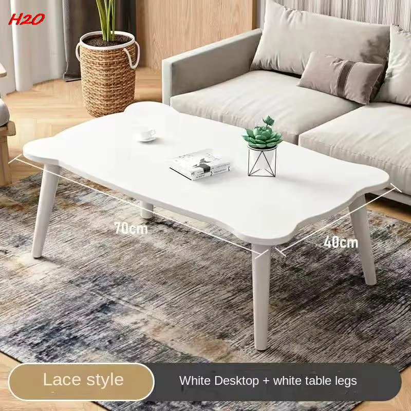 Coffee Table Furniture Mini Restaurant Table Basse Pour Salon Side Table Living Room Luxury His Desk Floating Window Balcony