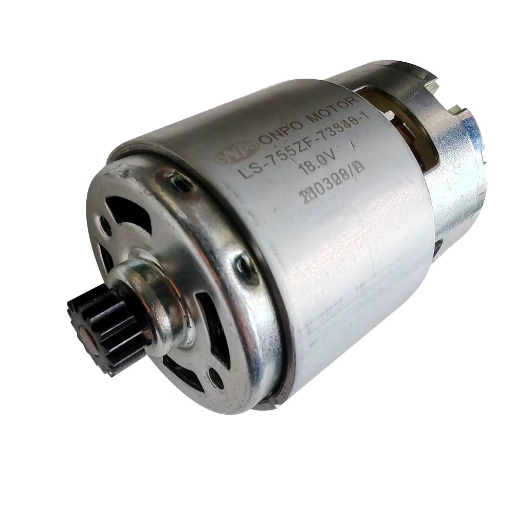 ONPO.LS-755ZF-73536-1,18V 15Teeth DC Motor For BLACK&DECHER  H113MM Electric Drill, Electric Screwdriver