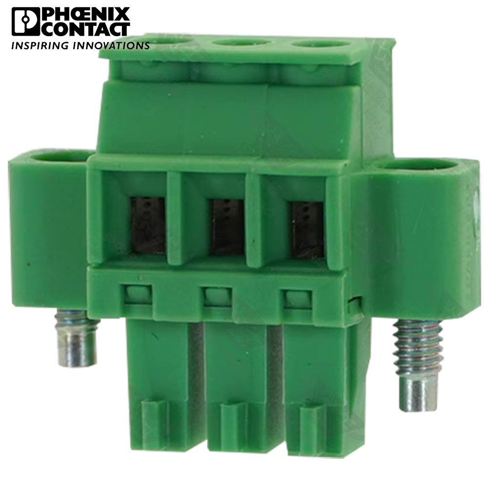 3.81mm Original Genuine Phoenix Contact Connector PCB Pluggable PLUG-IN Terminal Block 3 Pin MCVR 1.5 STF 3.81 1828359 8A 160V
