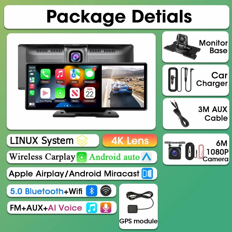 4K DVR-6M AHD GPS