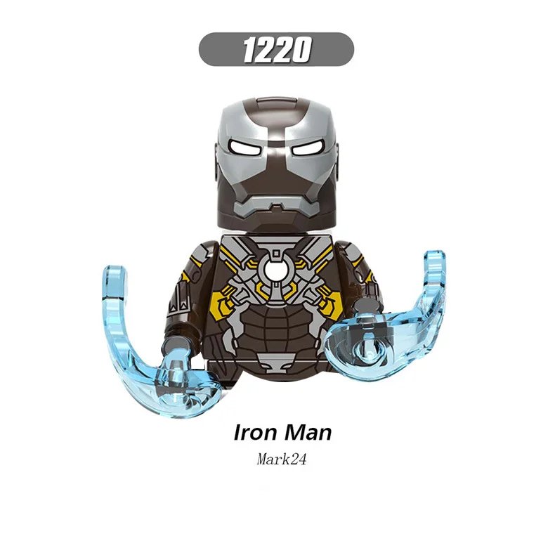 Hot brick toy Marvel Comics character Venom Moonlight Knight Iron Man Thor Mini kids Adult building blocks puzzle toy