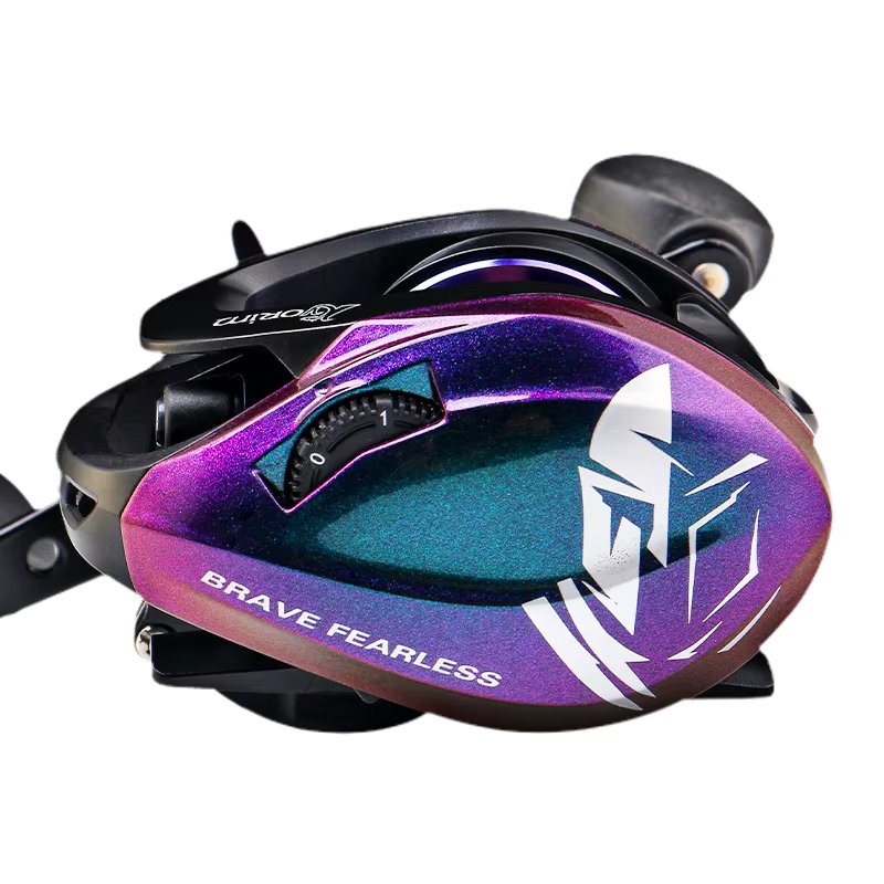 HISTAR BLACK KNIGHT II Light Weight Version 6+1 BB Magnetic Braking 4kg Drag Power 7.1:1 Ratio Baitcasting Fishing Reel