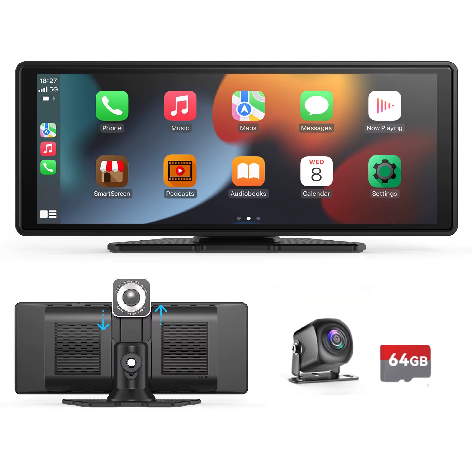Dual Camera 64G Card