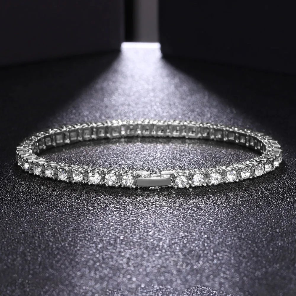 Silver Tennis Chain