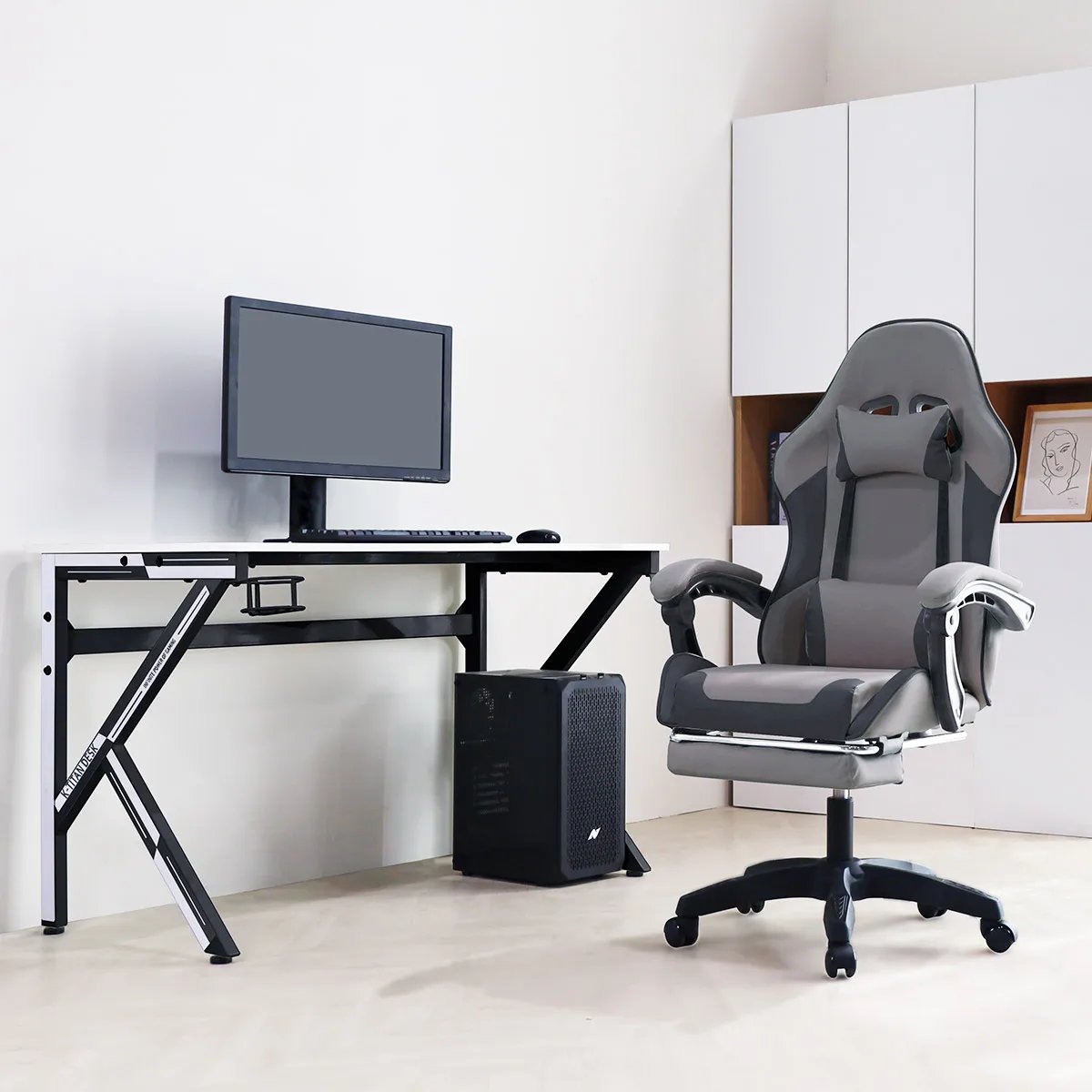 Black+Gray (Footrest O)