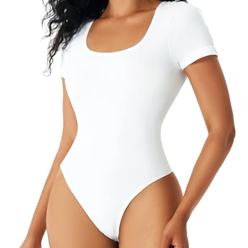 square neck white