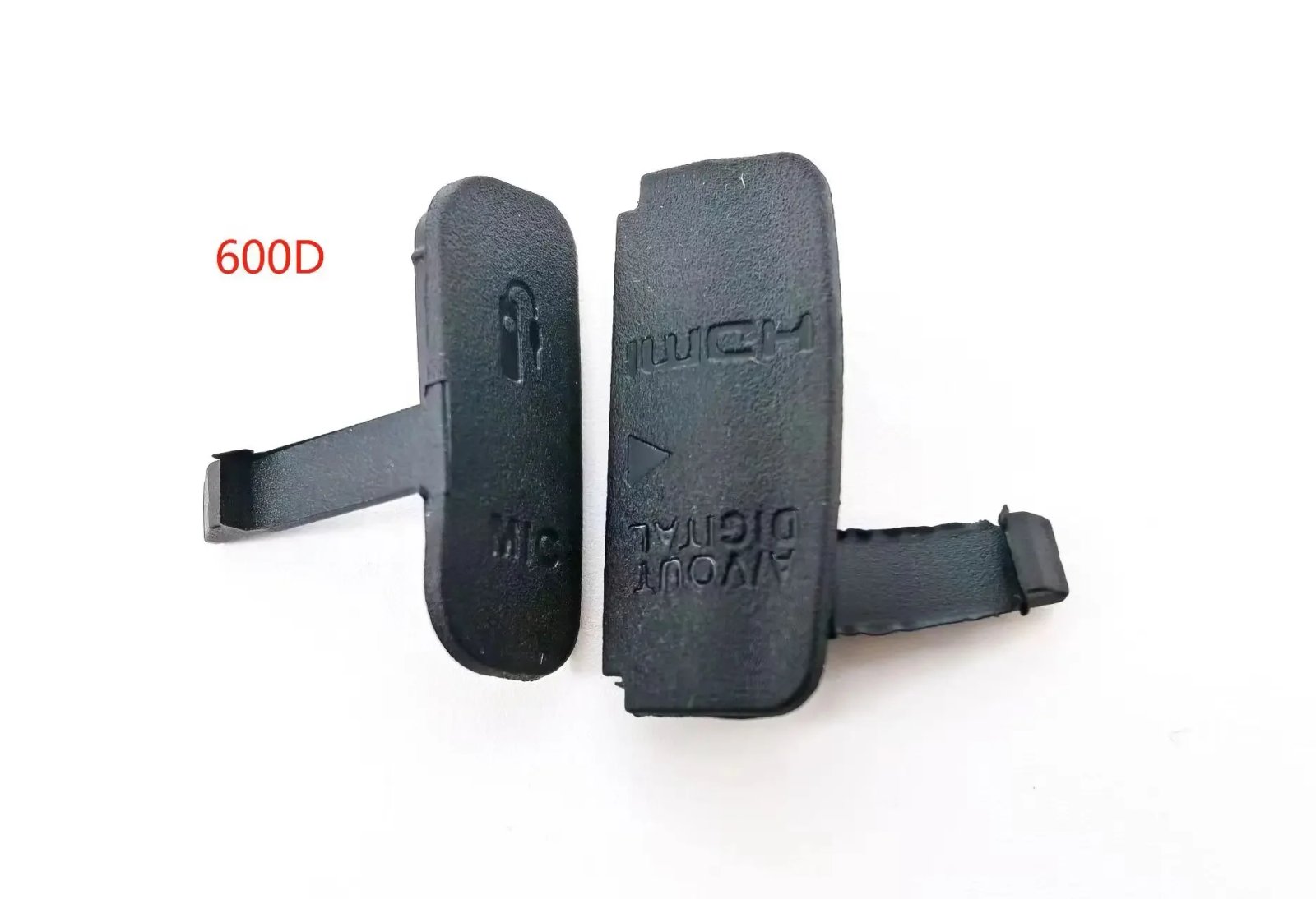 `1SET New USB/HDMI DC IN/VIDEO OUT Rubber Door Bottom Cover For Canon 600D 77D 800D Rebel T3i Kiss X5 Digital Camera Repair Part