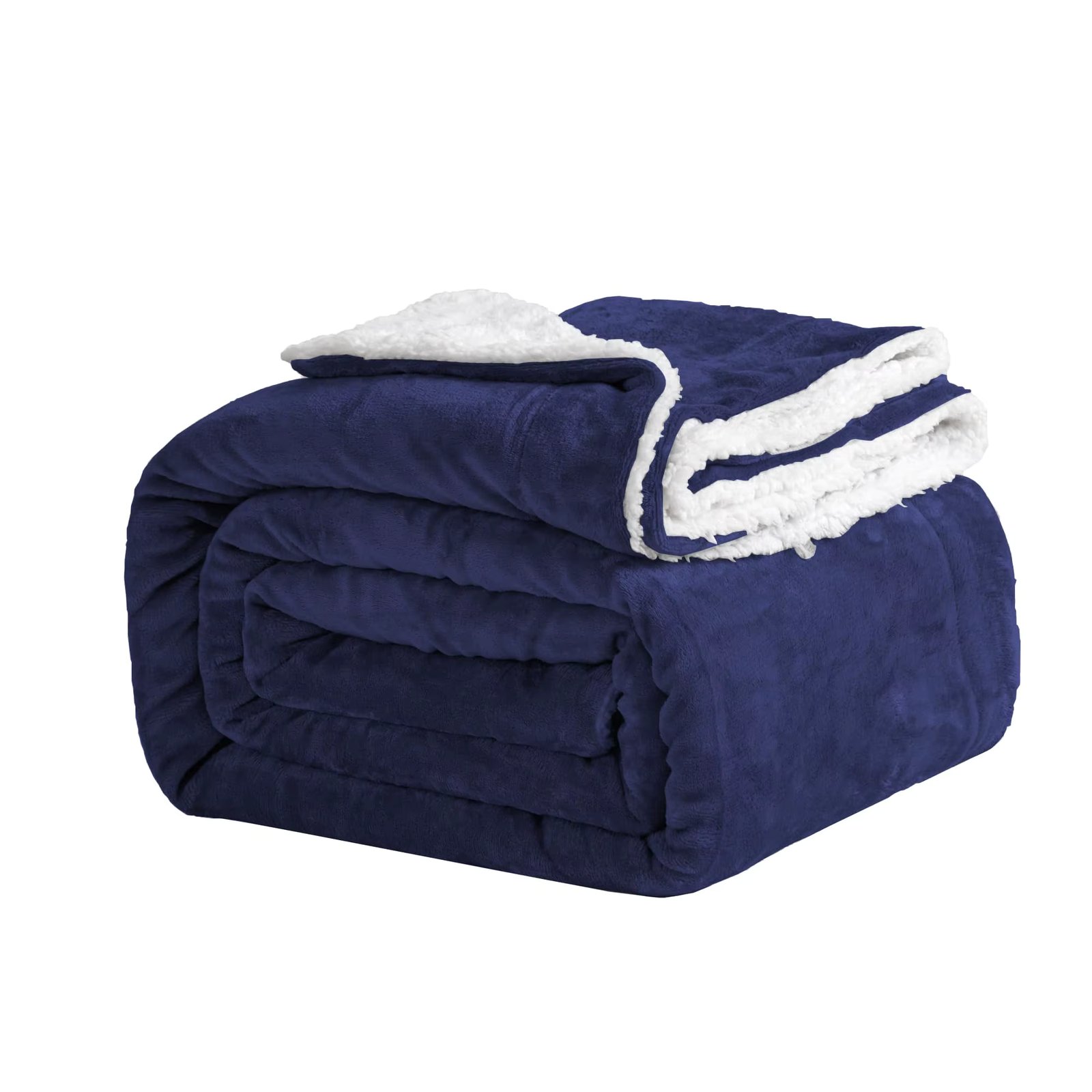 Good Nite Blue Cuddle blanket Sherpa Fluffy Fleece blanket Warm Sofa Throw for Winter Couch Soft & Comfortable