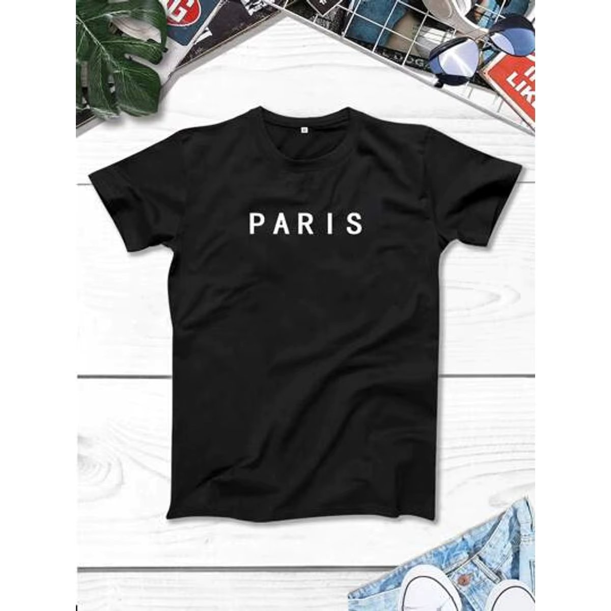 Men's T-shirt Paris Basic casual short sleeve