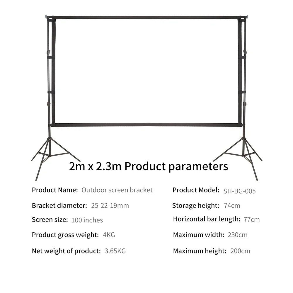2x2.3m